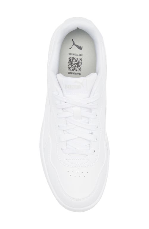 Puma Court Lally Skye Sneaker In White