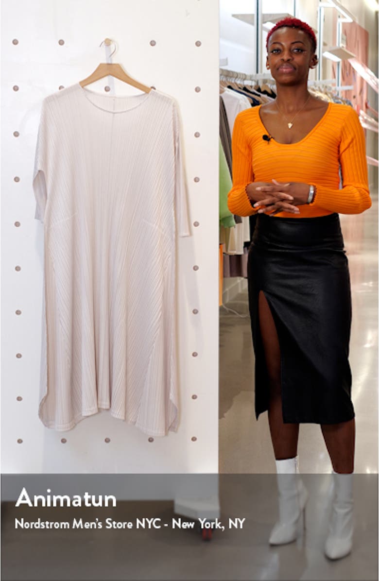 Mellow Pleated Midi Dress, sales video thumbnail