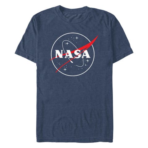 Men's NASA Outlined Logo Graphic T-Shirt