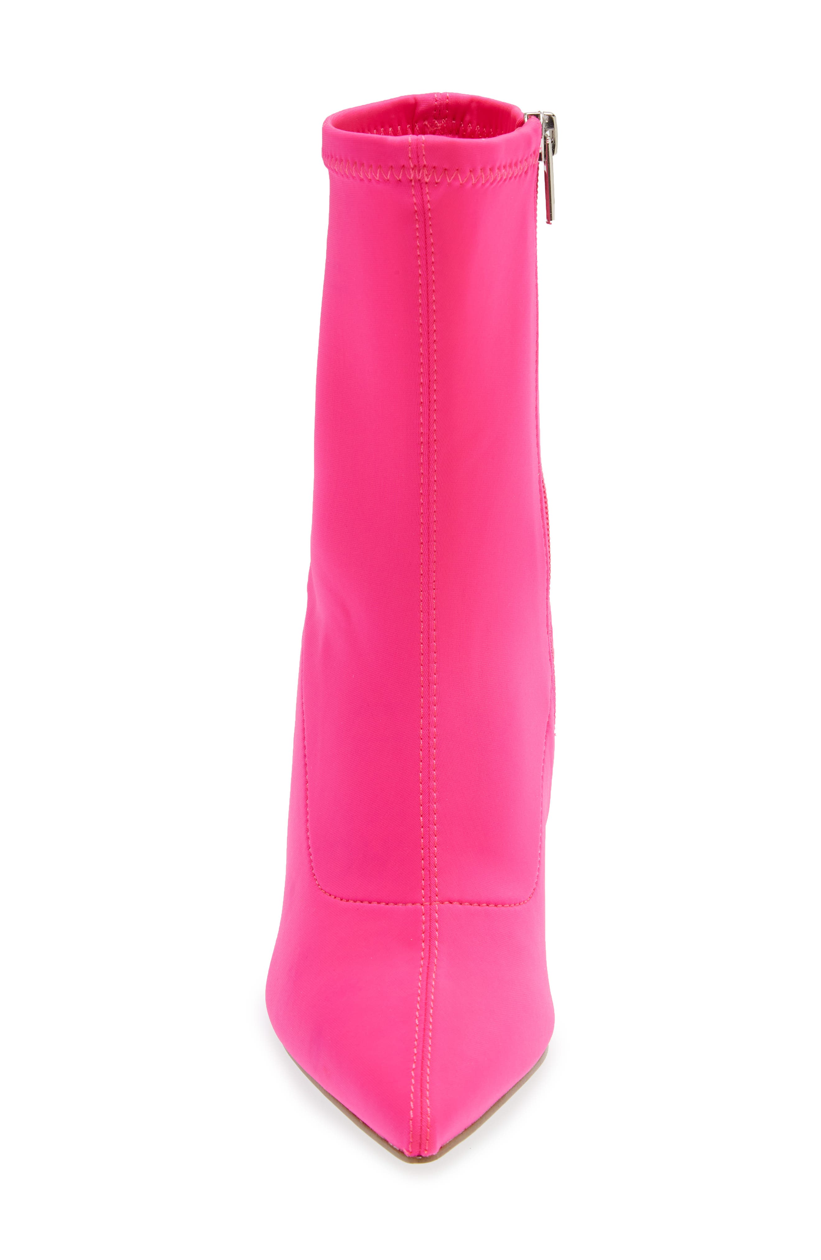 Valyant Pointed Toe Bootie, Alternate, color, HOT PINK