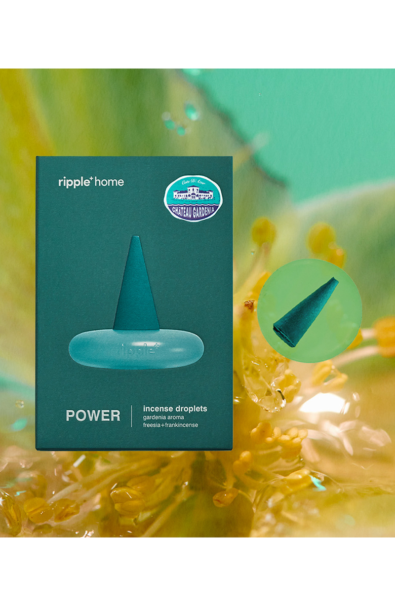 ripple⁺ home Chateau Gardenia Incense Cones, Alternate, color, 