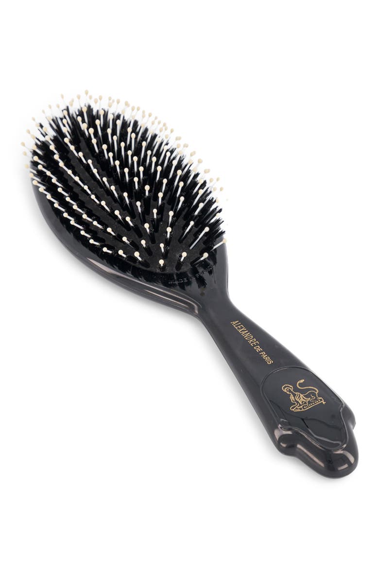 La Parisienne Detangling Hairbrush, Main, color, BLACK