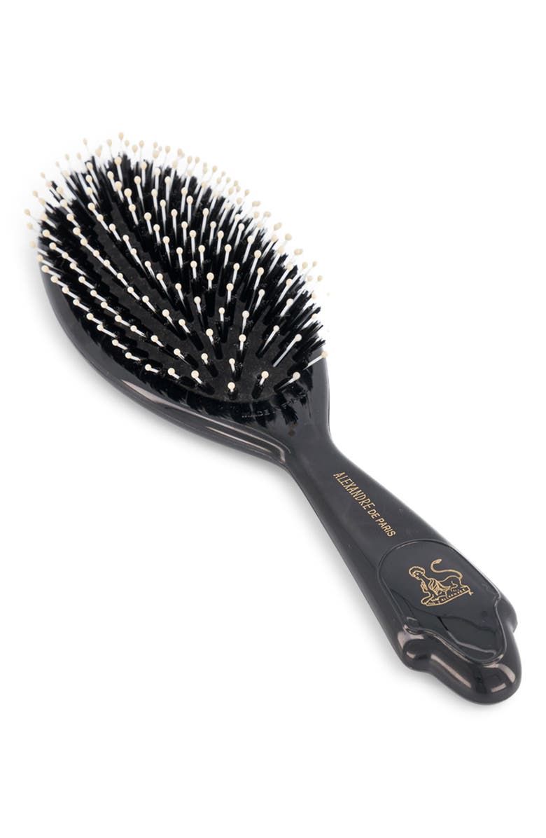 Alexandre de Paris La Parisienne Detangling Hairbrush, Main, color, Black