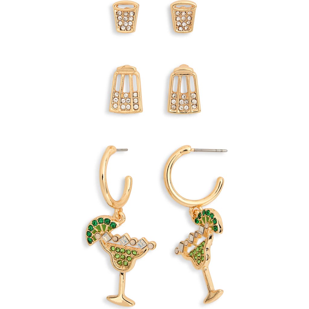 Baublebar Set Of 3 Margarita Earrings