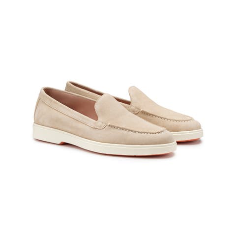 Women's suede loafer