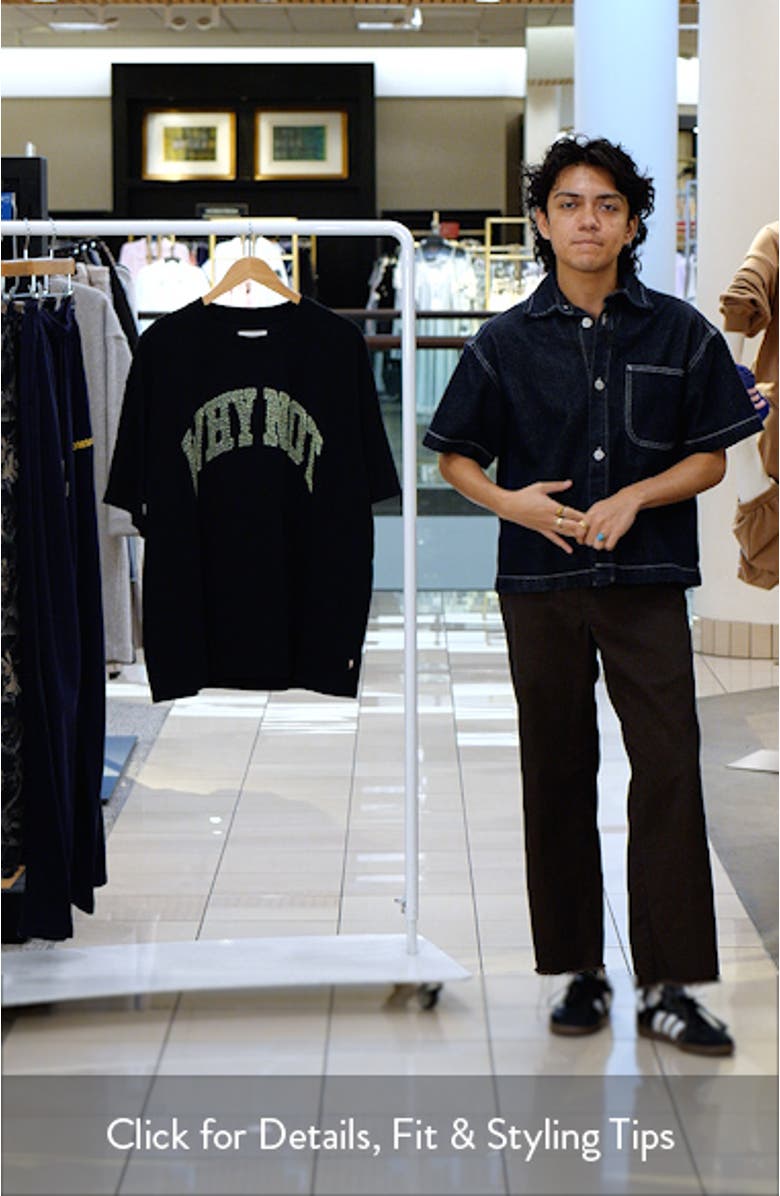 Why Not Oversize Cotton T-Shirt, sales video thumbnail