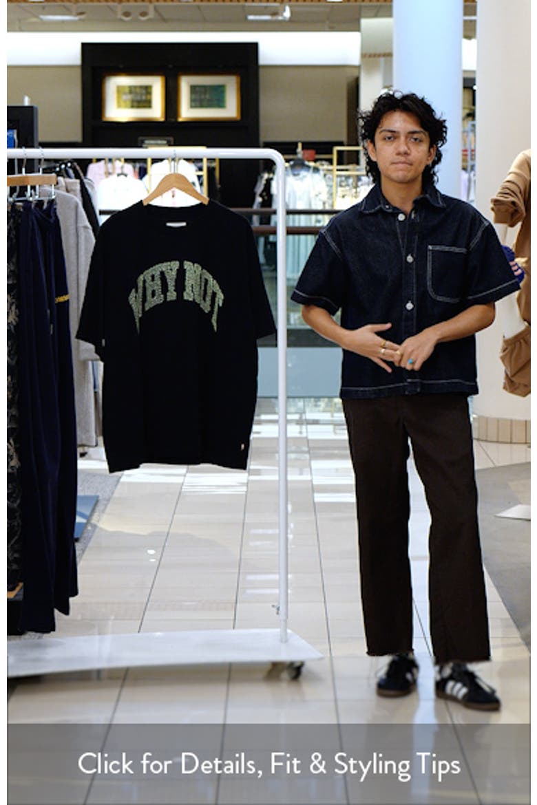Why Not Oversize Cotton T-Shirt video