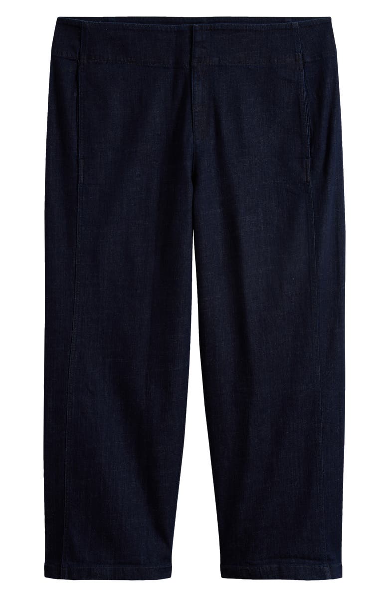 Eileen Fisher Wide Leg Denim Pants, Main, color, Deep Indigo