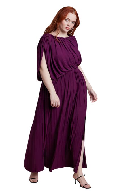 Asym Bodice Maxi Dress