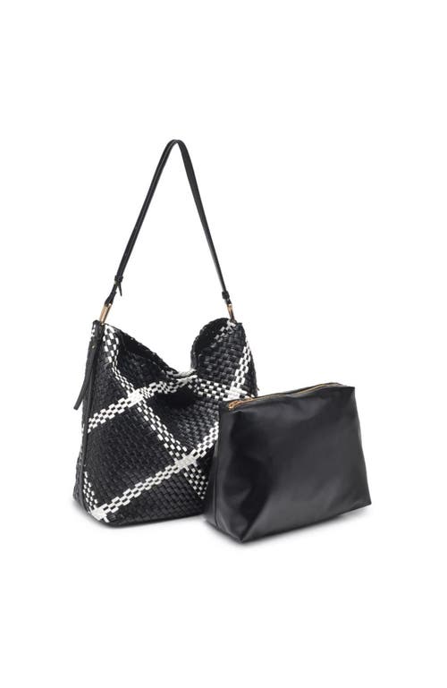 Moda Luxe Noren Hobo In Black Ivory