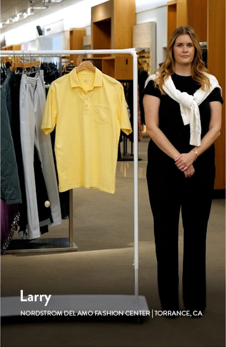 Coastal Wash Original Pocket Polo, sales video thumbnail