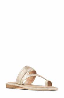 Wedge Toe Loop Sandal