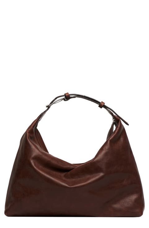 Pillow Leather Shoulder Bag