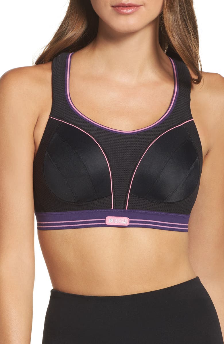 Shock Absorber 'Ultimate Run' Sports Bra, Main, color, 