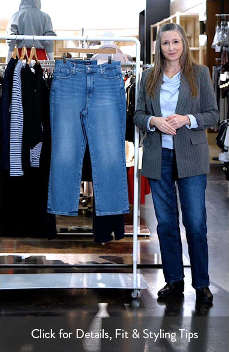 Marilyn High Waist Ankle Straight Leg Jeans, sales video thumbnail