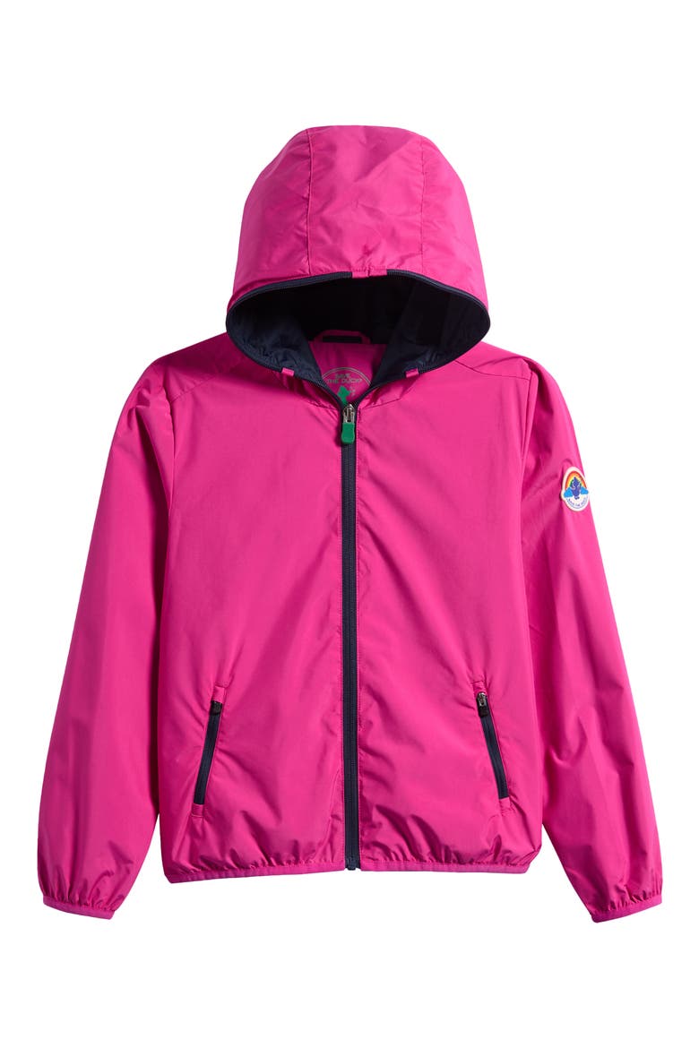 Kids' Noel Hooded Jacket, Main, color, FUCSIA PINK