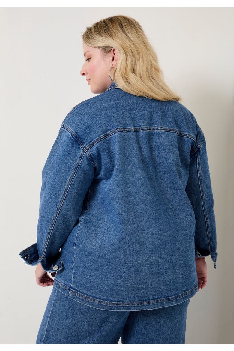 Denim Utility Jacket, Alternate, color, VINTAGE MEDIUM WASH