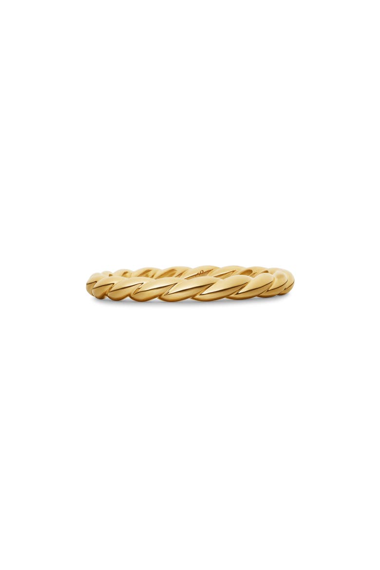 Paveflex Ring in 18K Gold, 2.7mm, Main, color, YELLOW GOLD