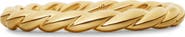 David Yurman Paveflex Ring in 18K Gold, 2.7mm