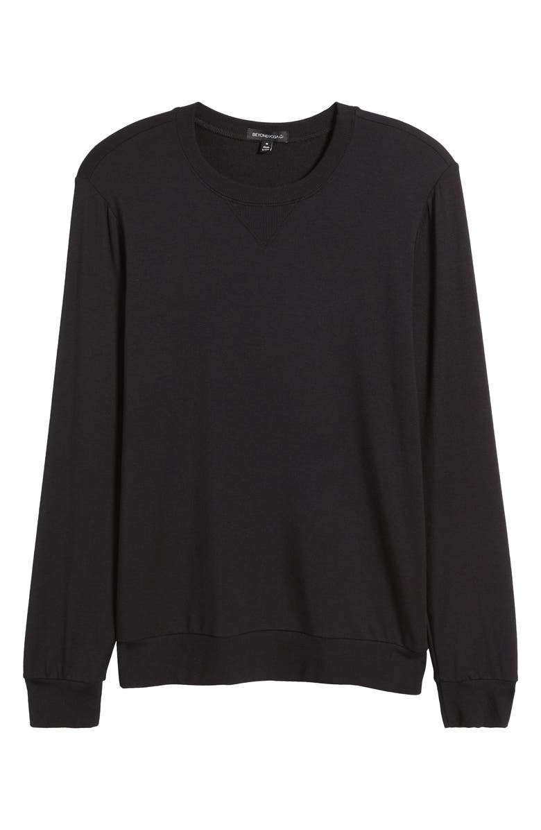 Beyond Yoga Always Beyond Crewneck Sweatshirt, Alternate, color,