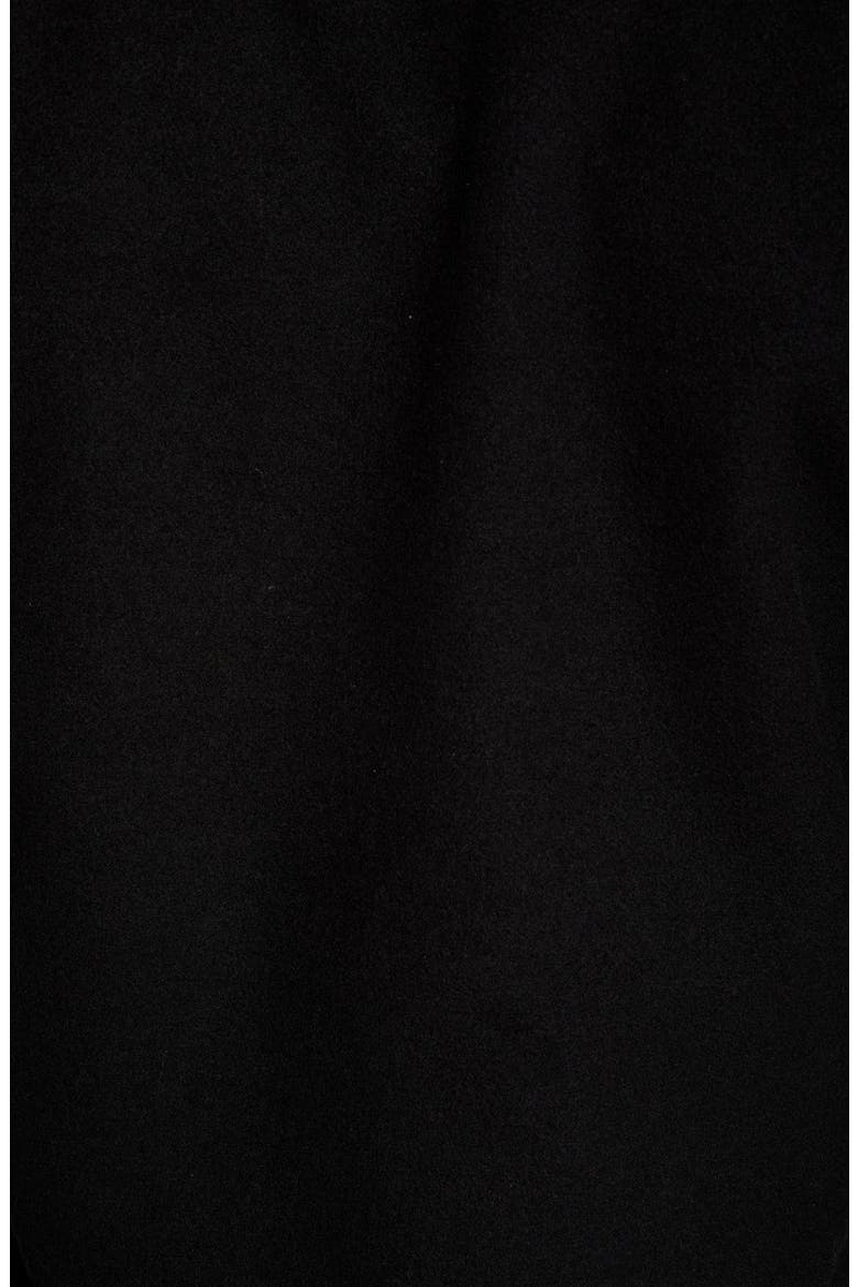 Lamoure Slim Fit Button-Up Chamois Shirt Jacket, Alternate, color, JET BLACK
