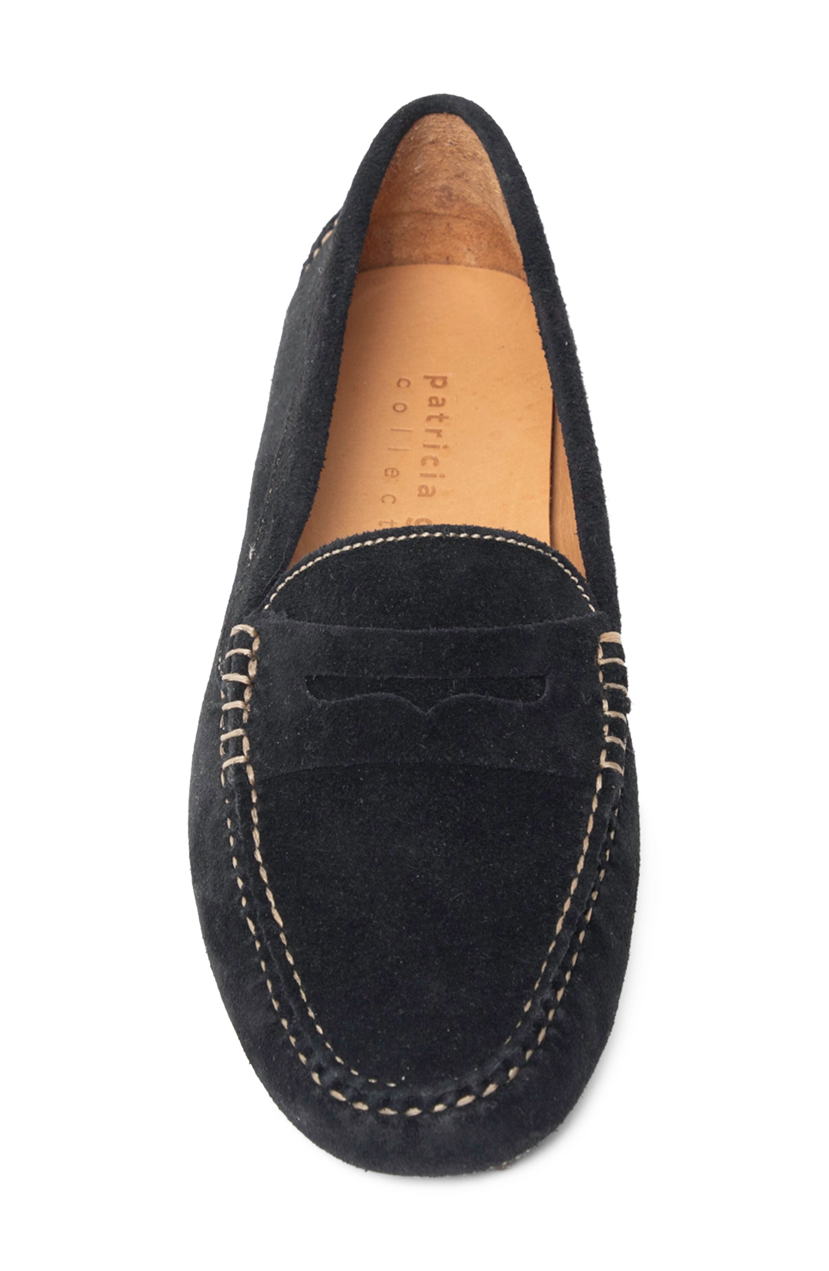 Jolene Driving Moccasin, Alternate, color, BLACK SUEDE