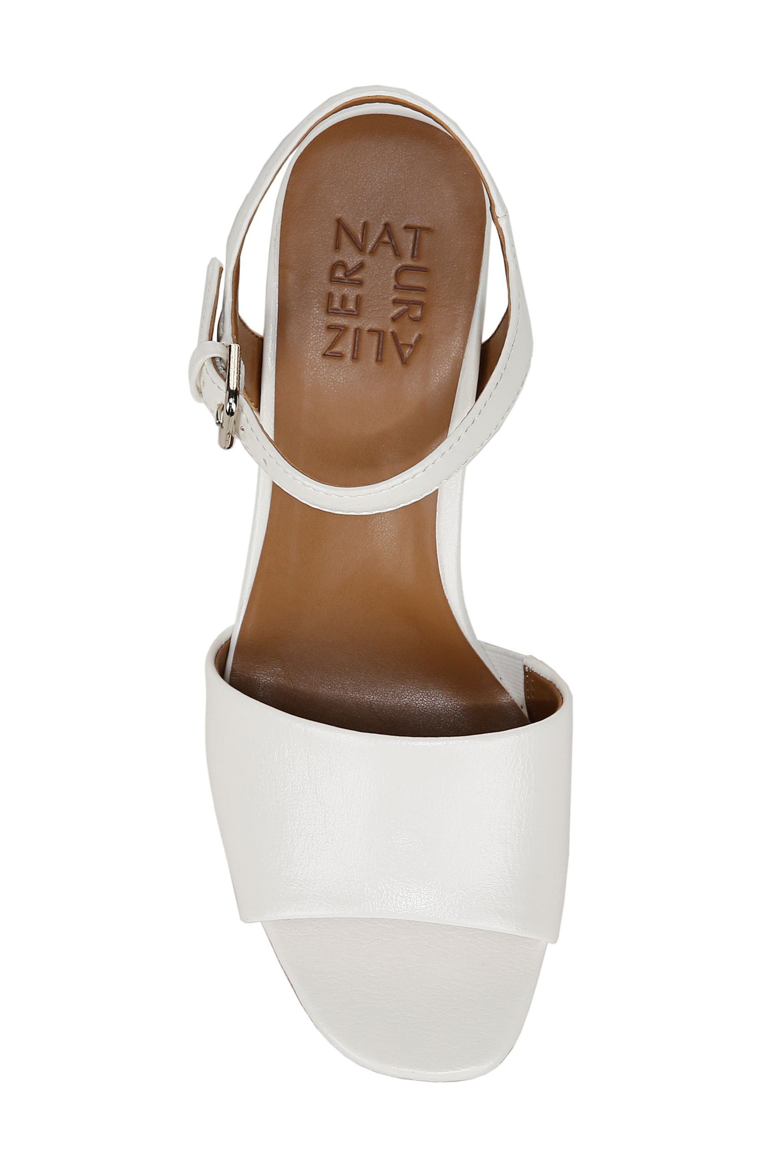 Lilly Platform Sandal, Alternate, color, WHITE