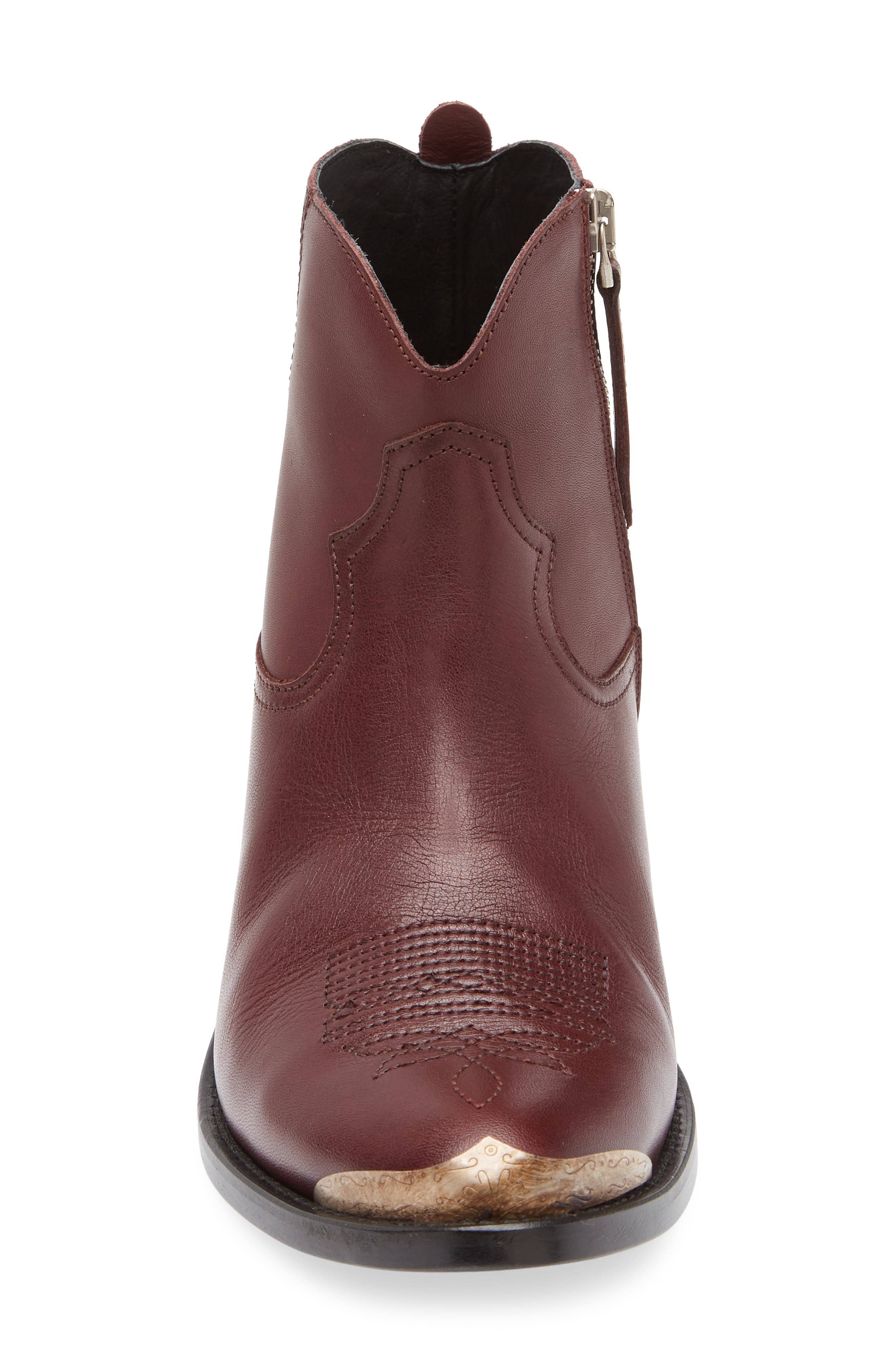Golden Goose Young Western Boot, Alternate, color, Bordeaux