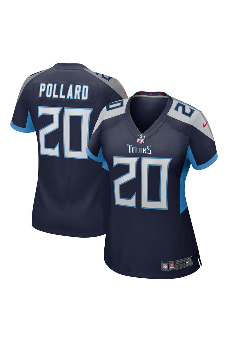 Women's Nike Tony Pollard Navy Tennessee Titans Game Player Jersey, Alternate, color, Navy