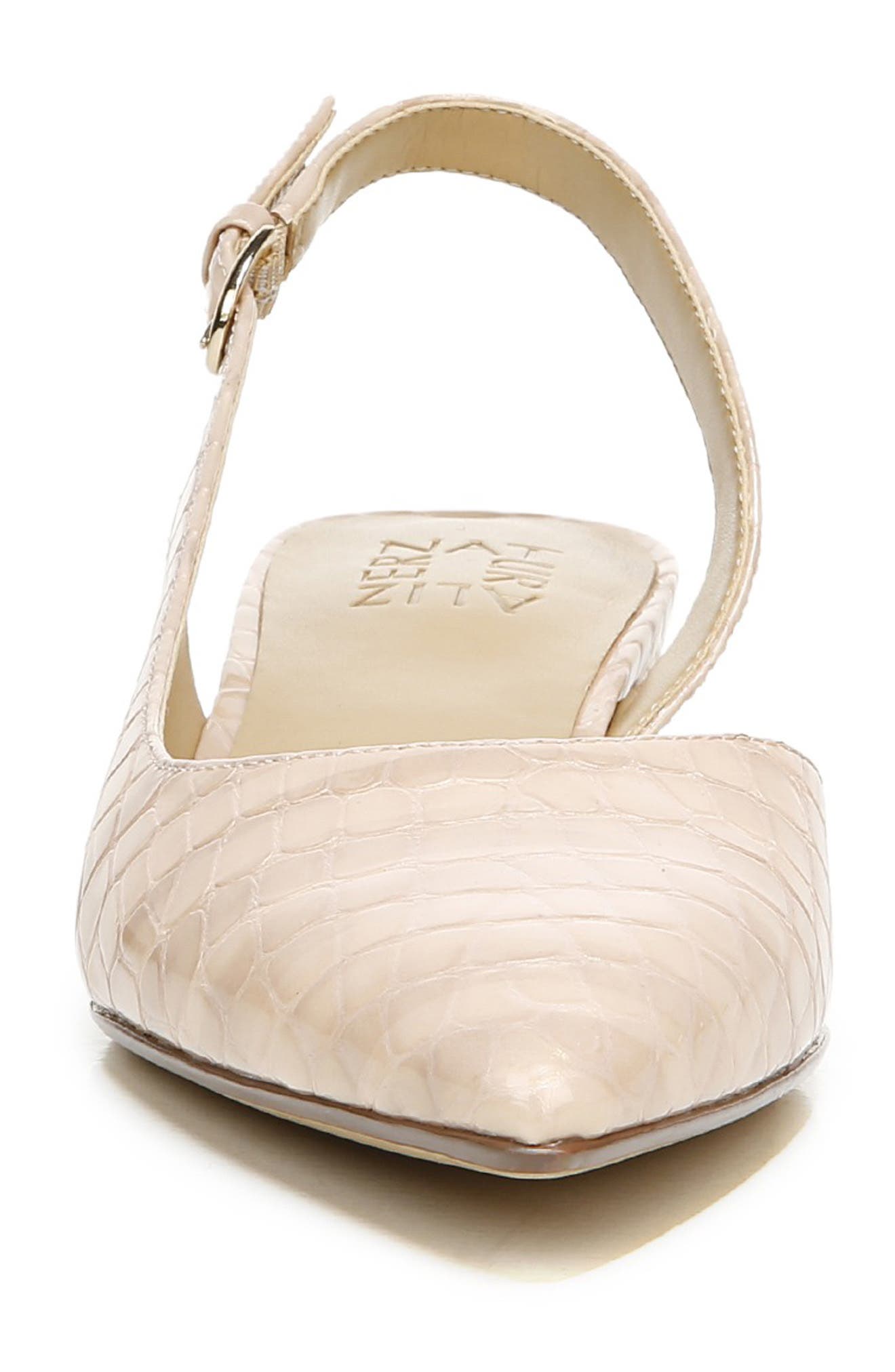 Banks Pump, Alternate, color, ALMOND CROC LEATHER