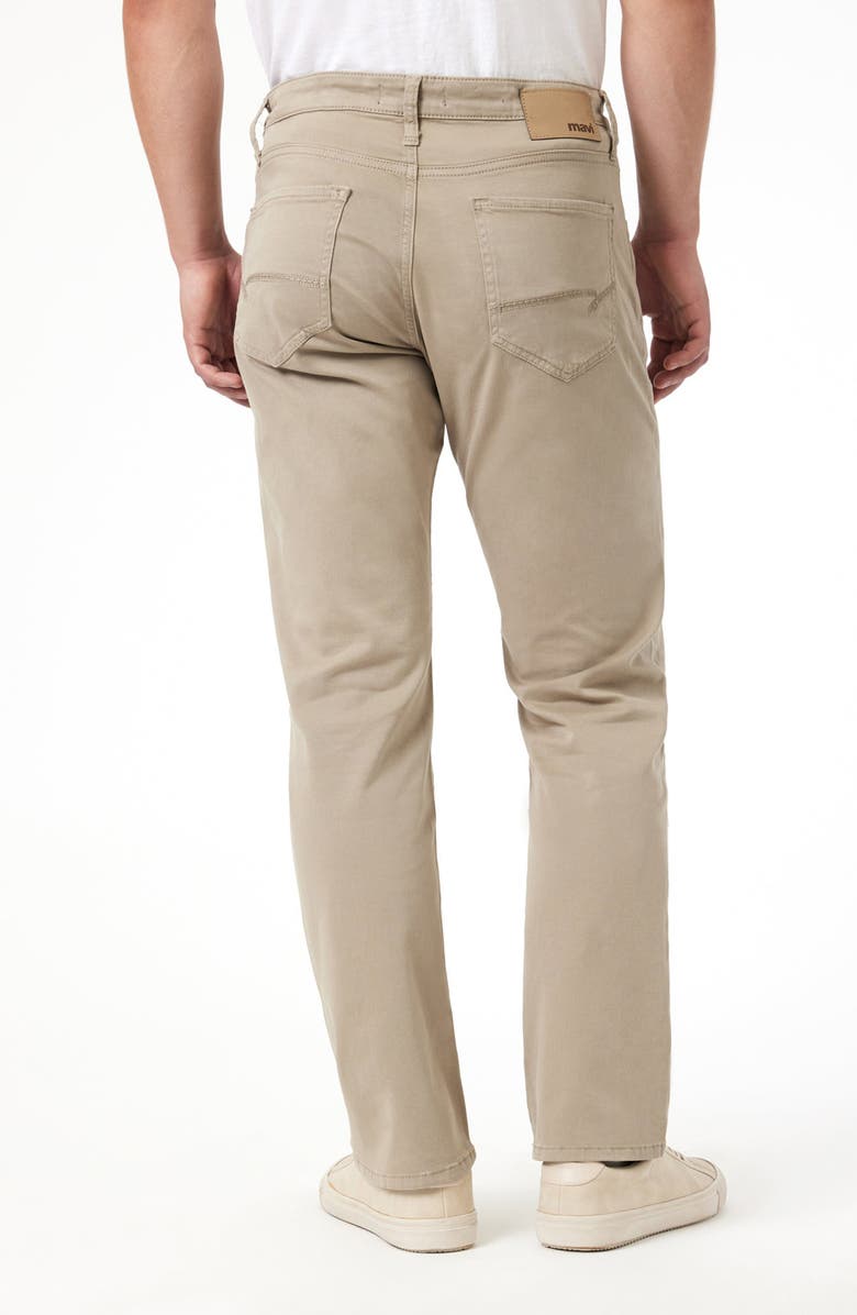 Mavi Jeans Matt Relaxed Straight Leg Twill Pants, Alternate, color, Sand Casual Twill