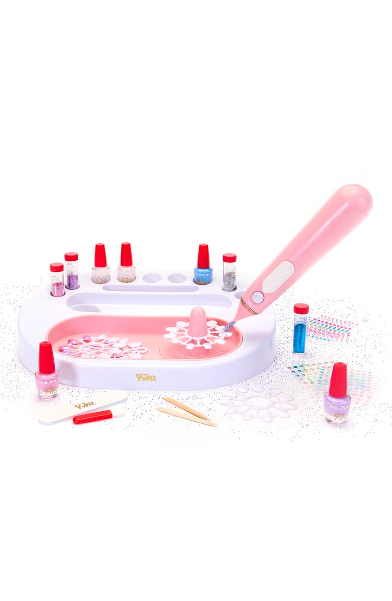 FAO Schwarz Glitz & Glam Nail Studio, Alternate, color, Light/ Pastel Pink