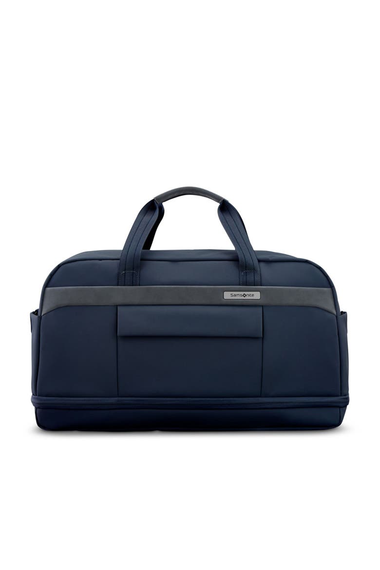 Elevation Softside 2 Piece Set Duffel & Expandable 22" Carry On Lugage, Alternate, color, Midnight Blue