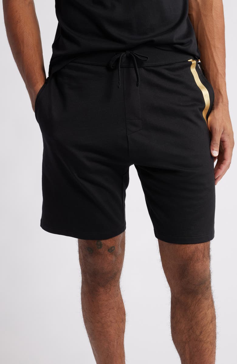BOSS Authentic Cotton Lounge Shorts, Main, color, 