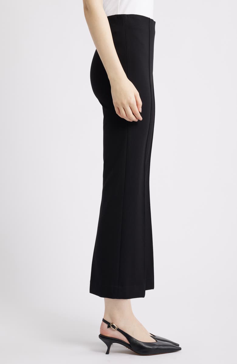 rag & bone Irina Kick Flare Pants, Alternate, color, Black