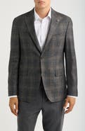 Jack Victor McAllen Plaid Wool, Silk & Cashmere Sport Coat