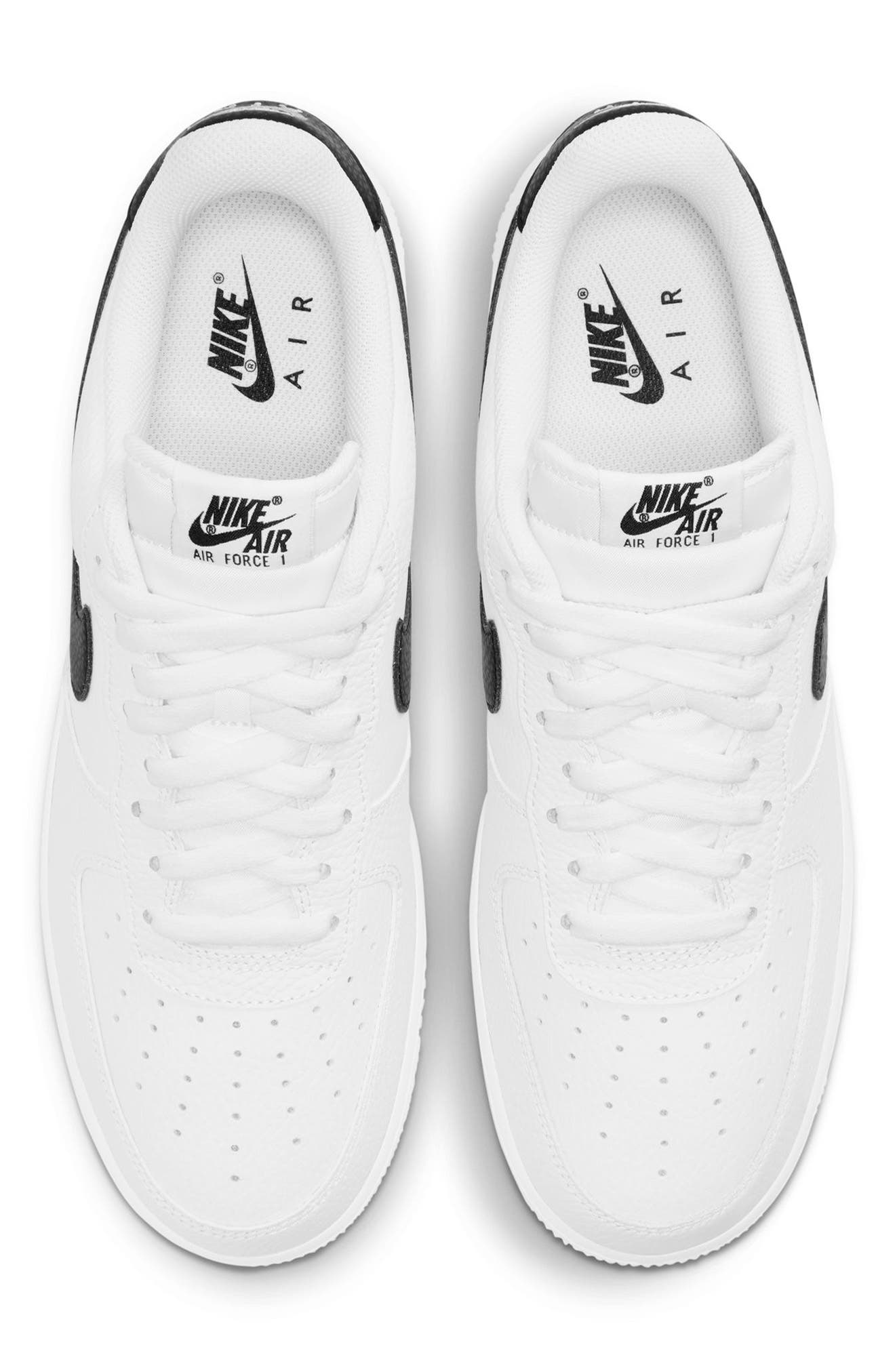 Nike Air Force 1 '07 Basketball Sneaker, Alternate, color, White/Black