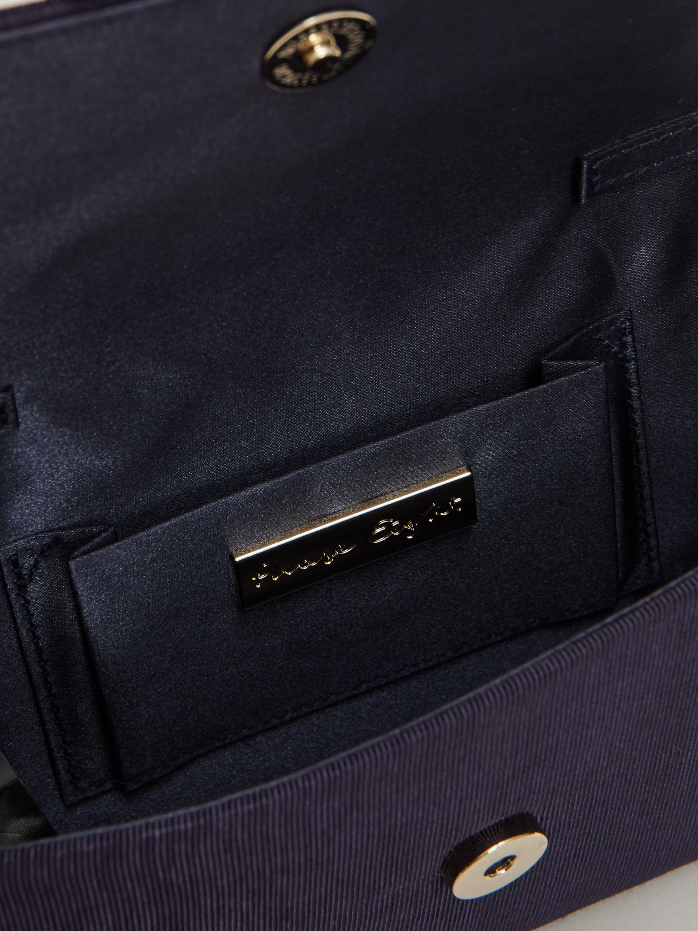 Phase Eight Bow Detail Chain Clutch Bag, Alternate, color, 