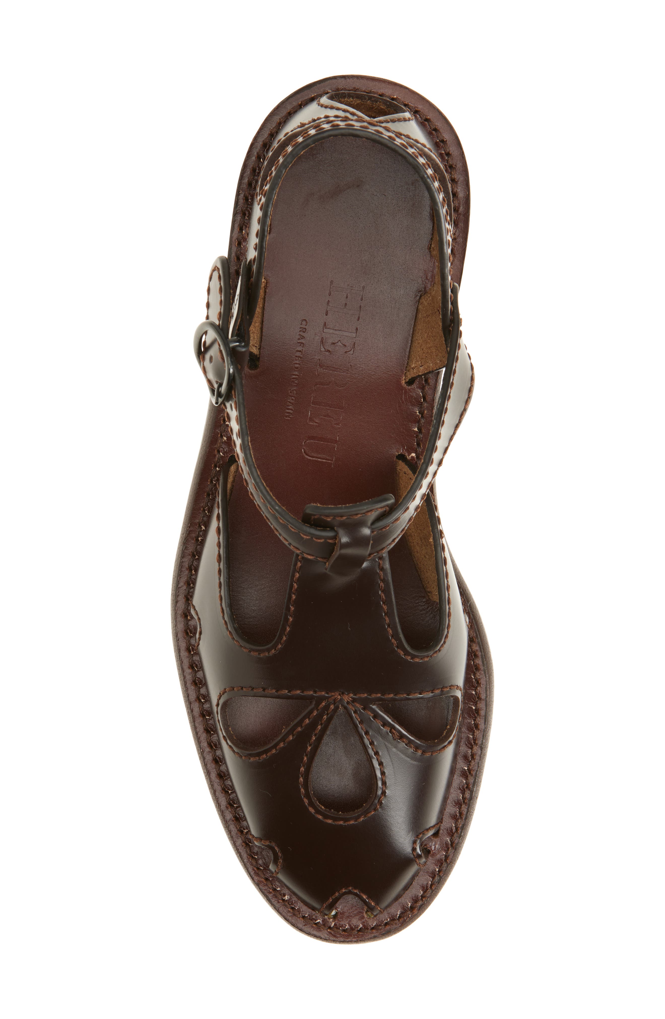 HEREU Floreta Cutout Sandal, Alternate, color, 