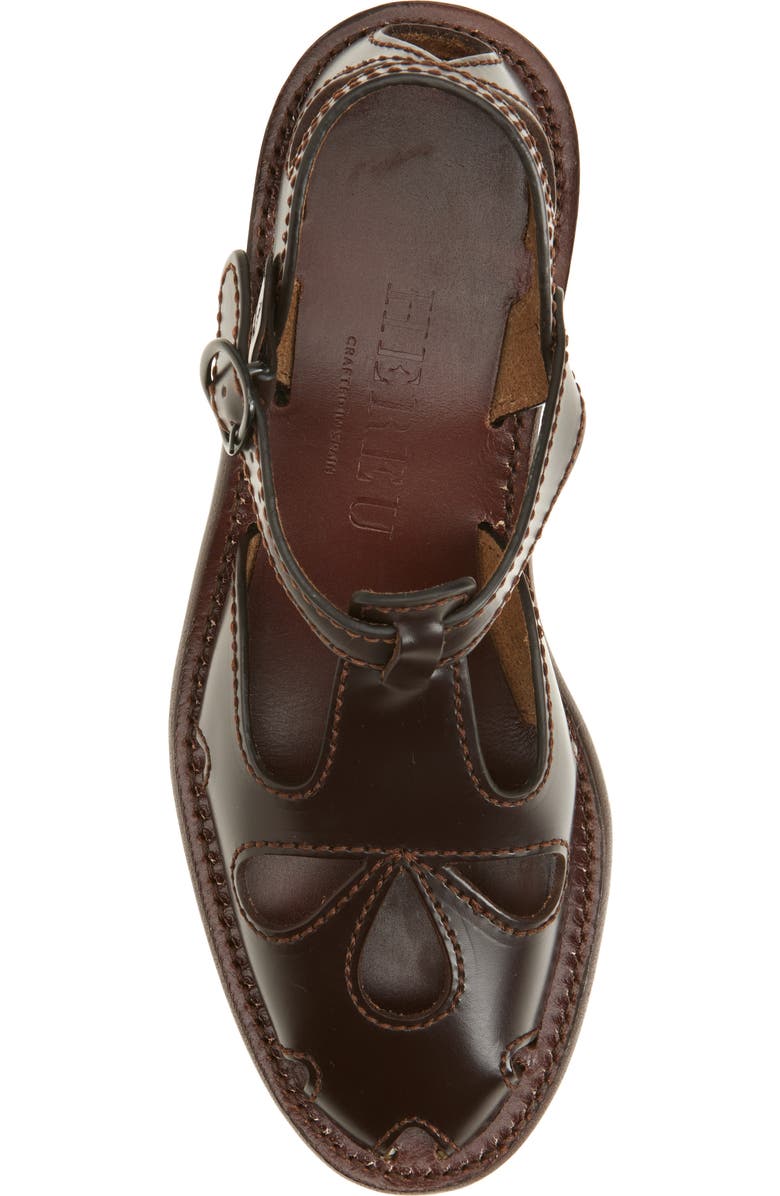 HEREU Floreta Cutout Sandal, Alternate, color,