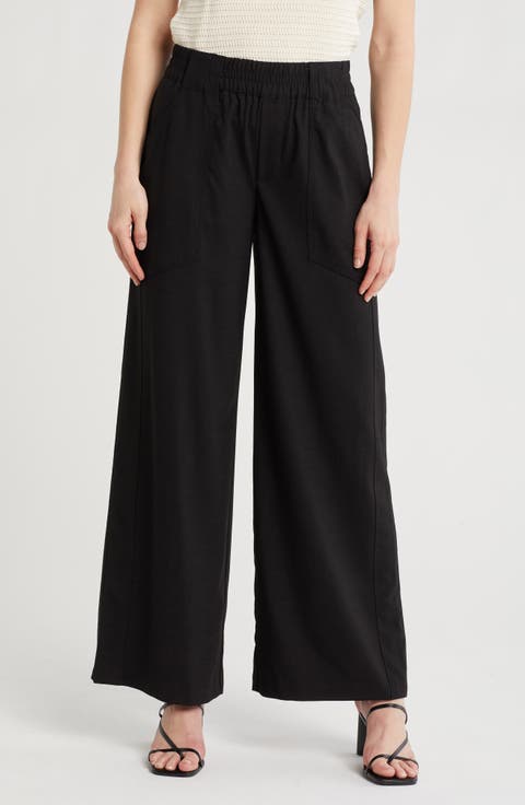 Ab Leisure Pull-On Wide Leg Pant