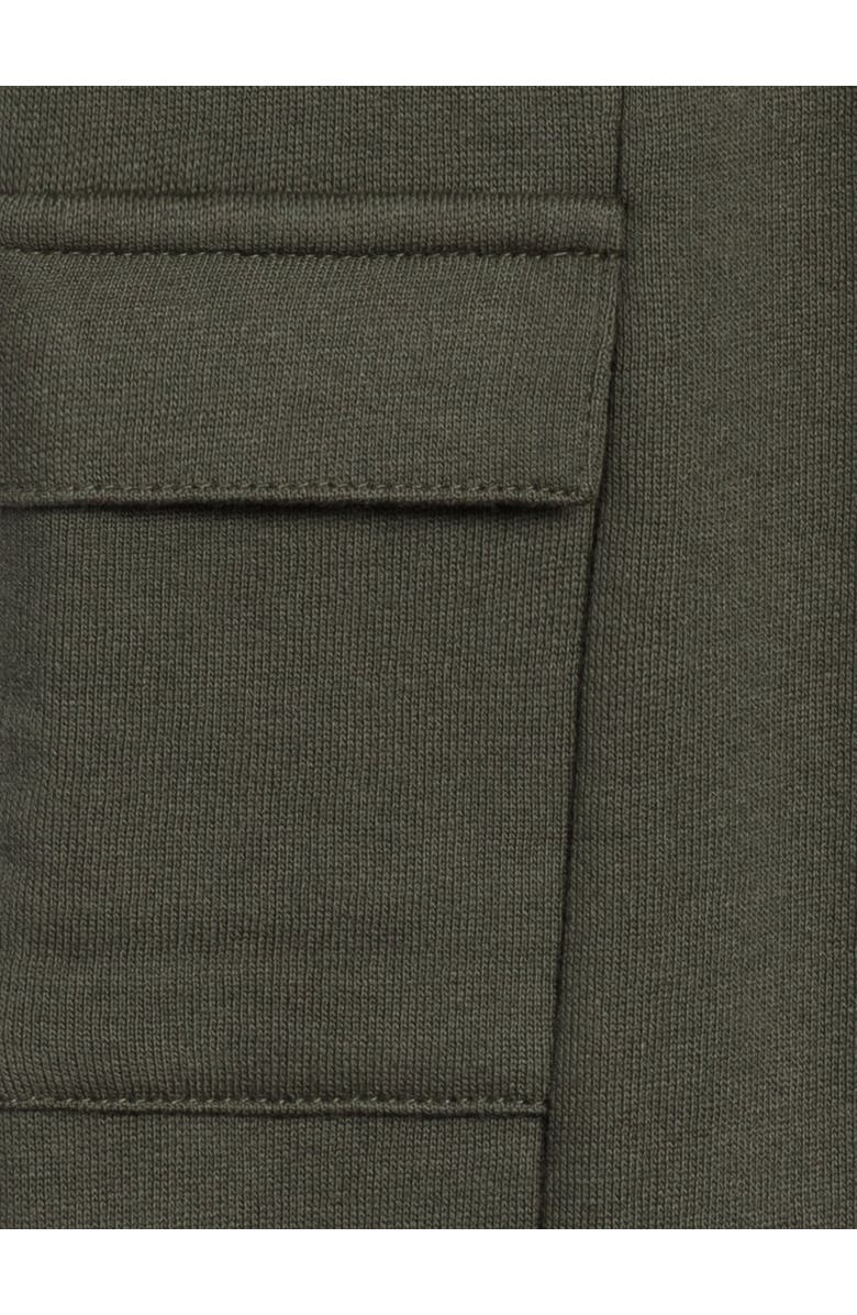 Kendi Dallis Fleece Cargo Sweatpants, Alternate, color, Pine