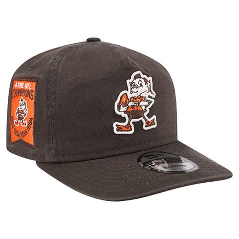 Men
s New Era  Brown Cleveland Browns Championship 19TWENTY Adjustable Hat