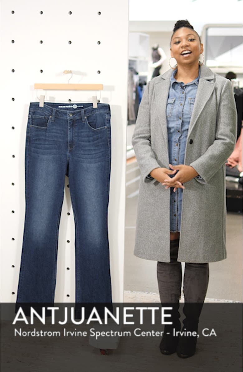 Perfect Vintage High Rise Slim Bootcut Jeans, sales video thumbnail