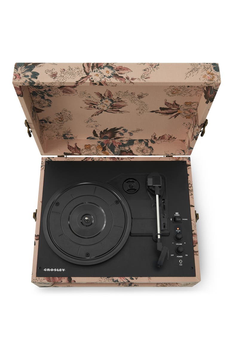 Voyager Bluetooth® Record Player, Alternate, color, FLORAL
