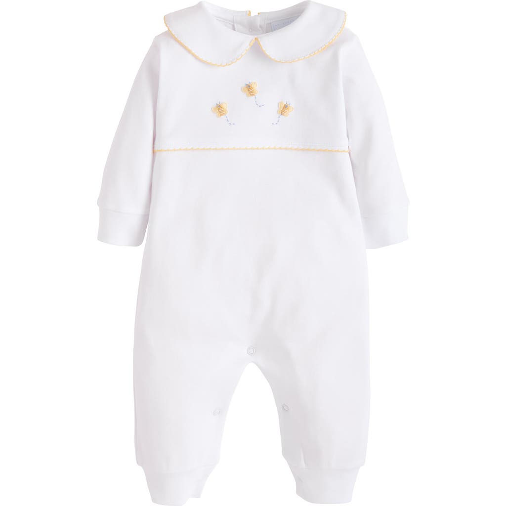 Little English Kids' Crochet Playsuit In Bee