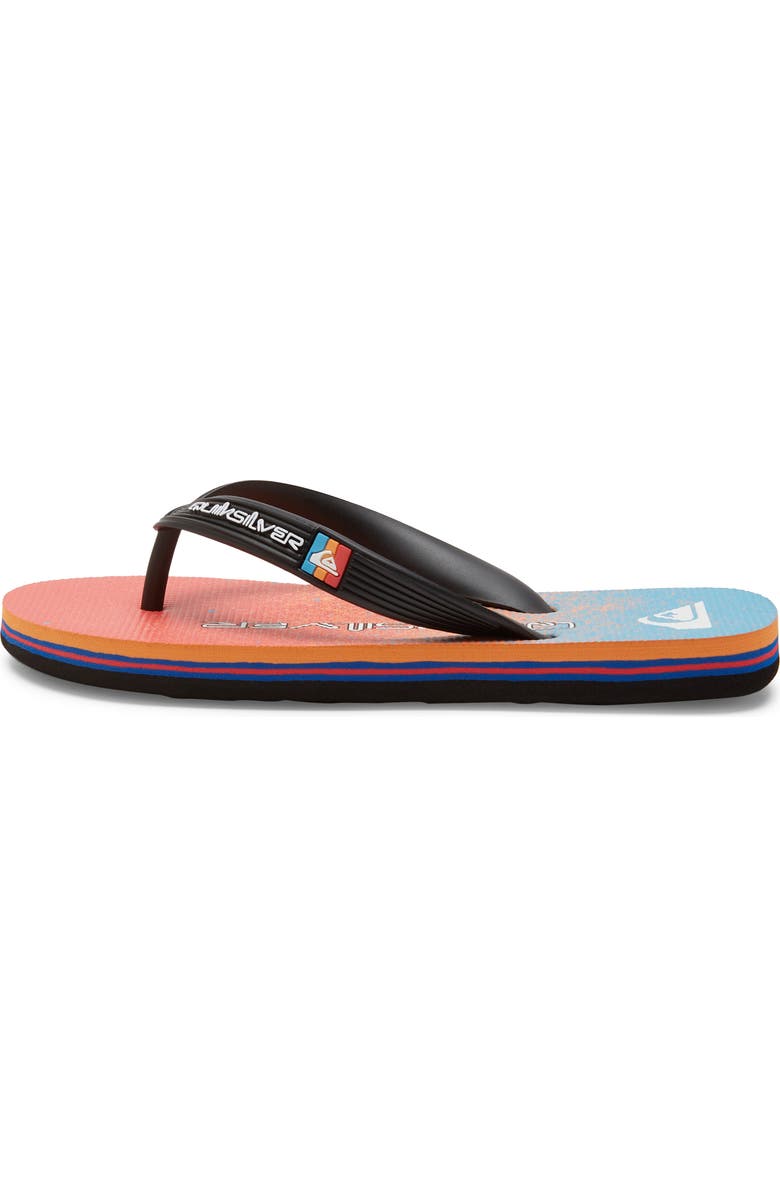 Quiksilver Molokai Art II Flip Flop, Alternate, color, Xbbn