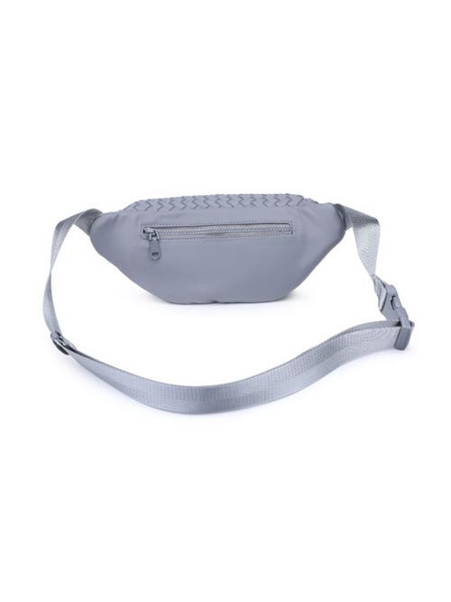 Sol And Selene Aim High Belt Bag In Grey