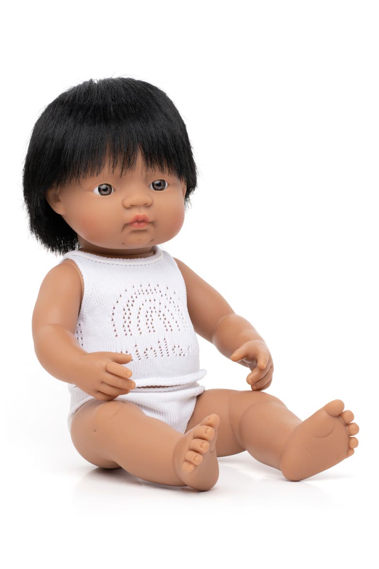 Hispanic Boy Baby Doll, Main, color, BABY GIRL
