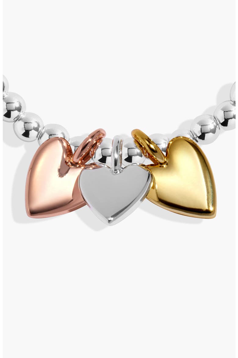 A Little Charmed Moments 'Happy Birthday' Bracelet, Alternate, color, Silver, Gold, & Rose Tone